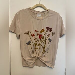 Floral Graphic Tee
